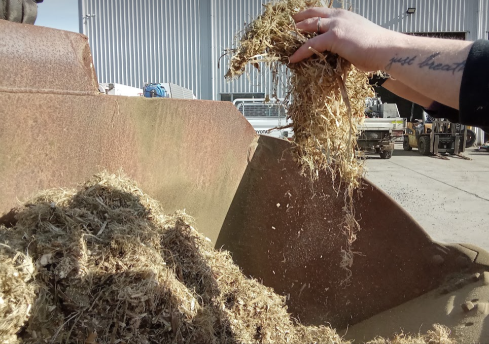 Coarse Hemp Mulch - Pickup & Local Delivery