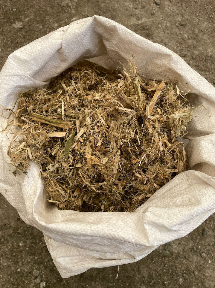 Coarse Hemp Mulch - Pickup & Local Delivery