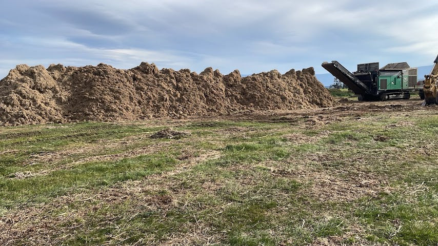 Coarse Hemp Mulch - Pickup & Local Delivery