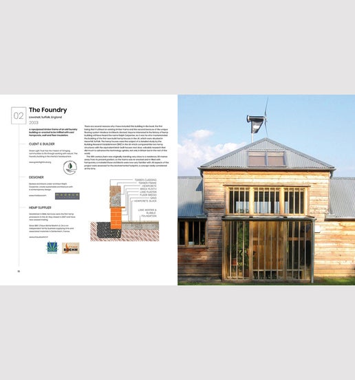 Hemp Buildings - 50 International Case Studies - Book by Steve Allin
