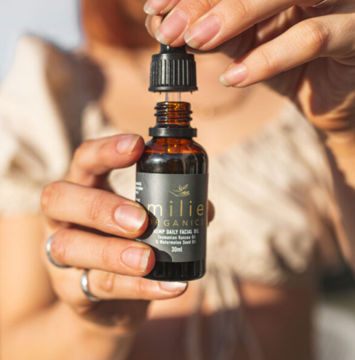 Hemp Balancing Face Oil 30ml - Millie Organics